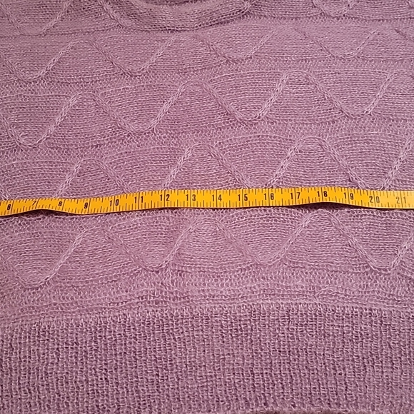 Vintage 1980th mohair  knit  sweater size Large. - Picture 12 of 12